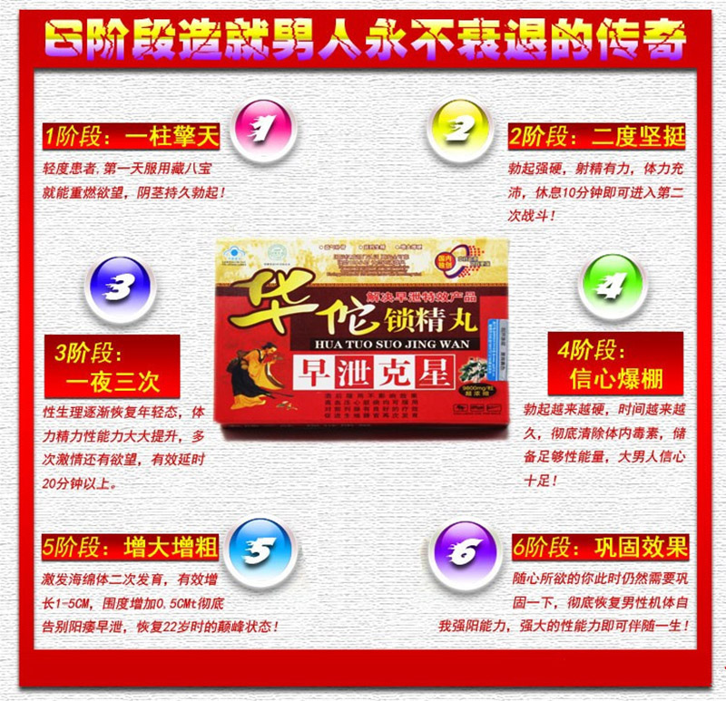 华佗锁精丸作用与功效