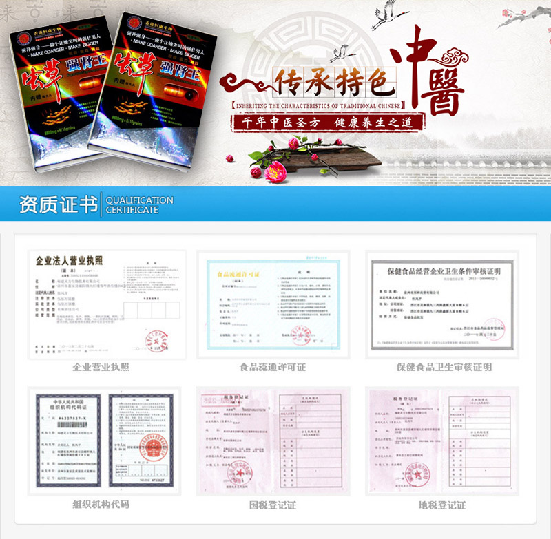 虫草强肾王作用与功效